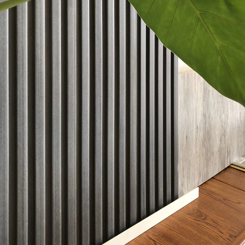 150生态木素板搭配墙板